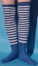 Blue and White